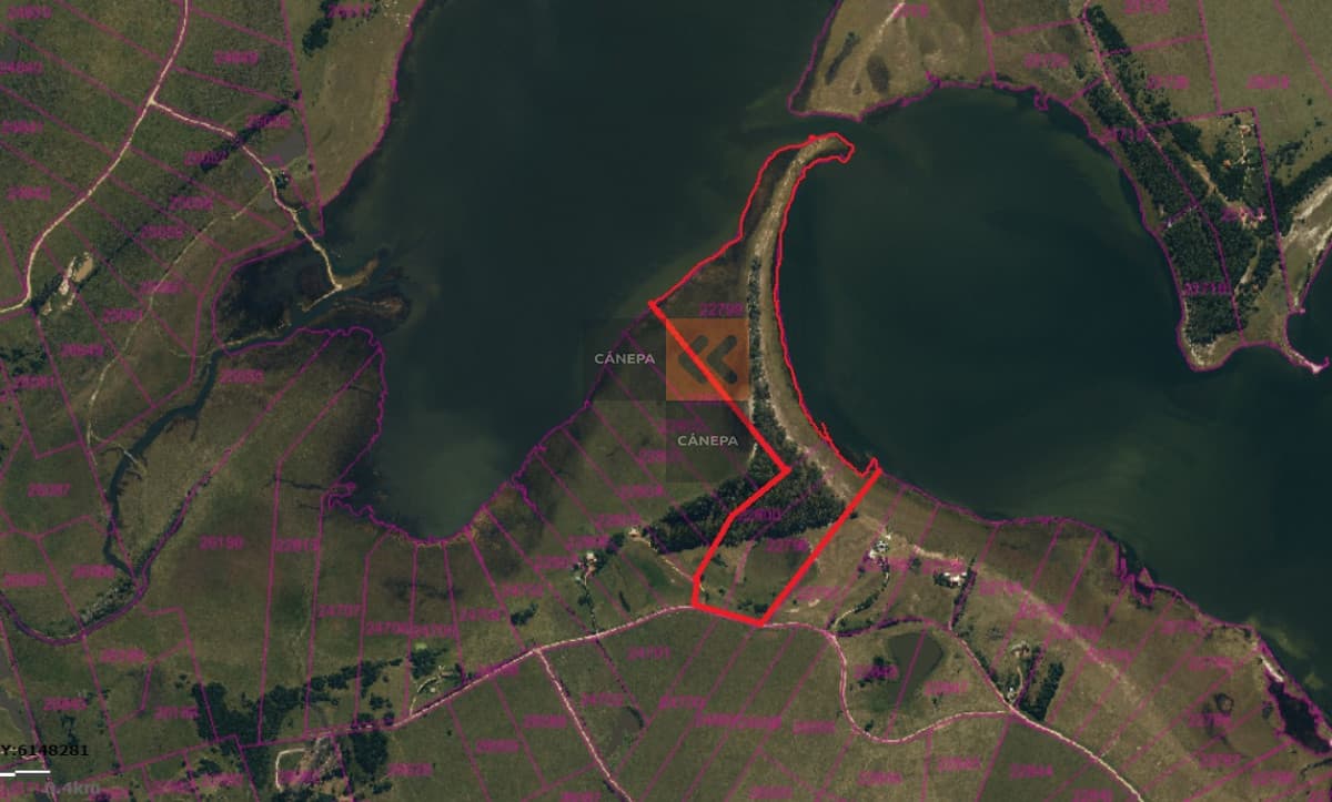 Lote a la venta en Laguna Anastasio y Laguna Garzón