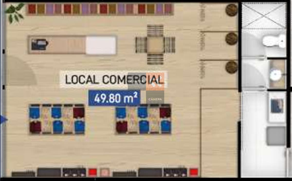 Venta local comercial en Centro de Montevideo