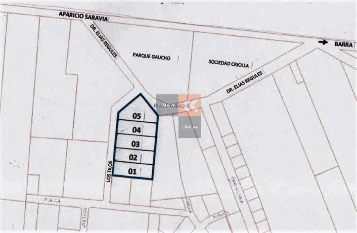 Terreno en zona de gran desarrollo