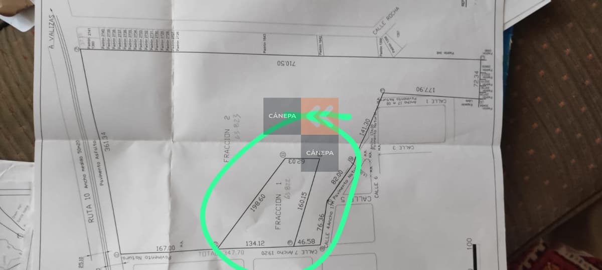 Terreno  de 1.5 has en la Pedrera, para desarrollo inmobiliario