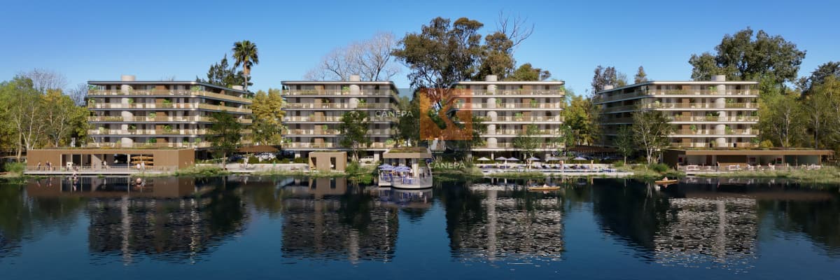 Venta apartamento 1 dormitorio frente al Lago Calcagno