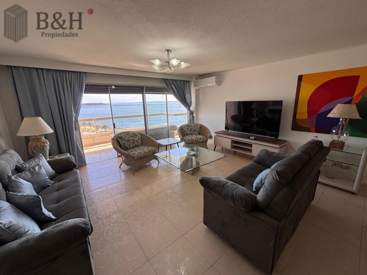 Apartamento alquiler 3 dormitorios mansa punta del este con garage