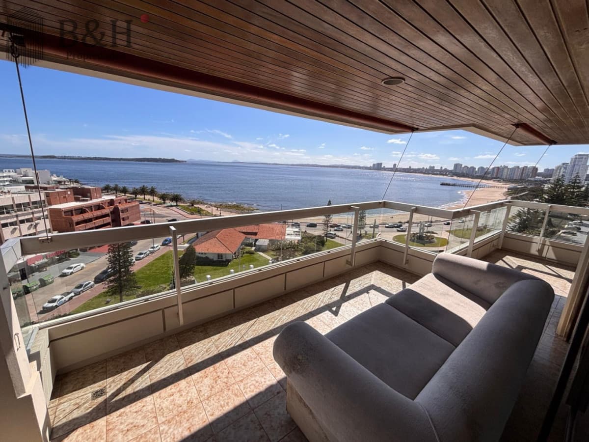 Apartamento alquiler 3 dormitorios mansa punta del este con garage