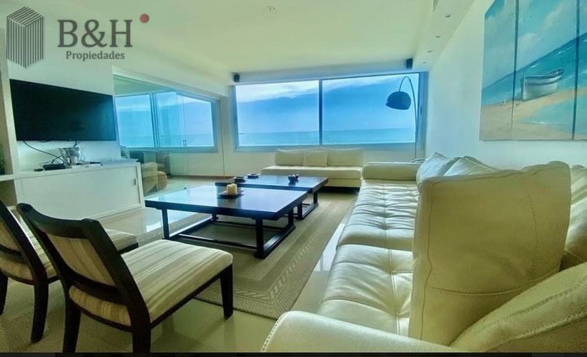Apartamento 3 dormitorios en primera linea con vista al mar en ALQUILER ANUAL