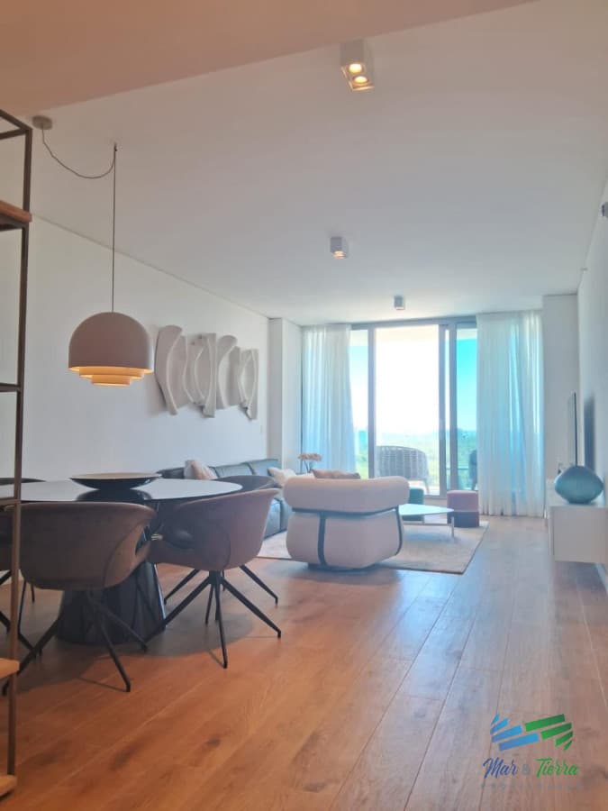 Alquiler anual 1 dormitorio punta del este, Edificio full amenities PRIMERA LINEA