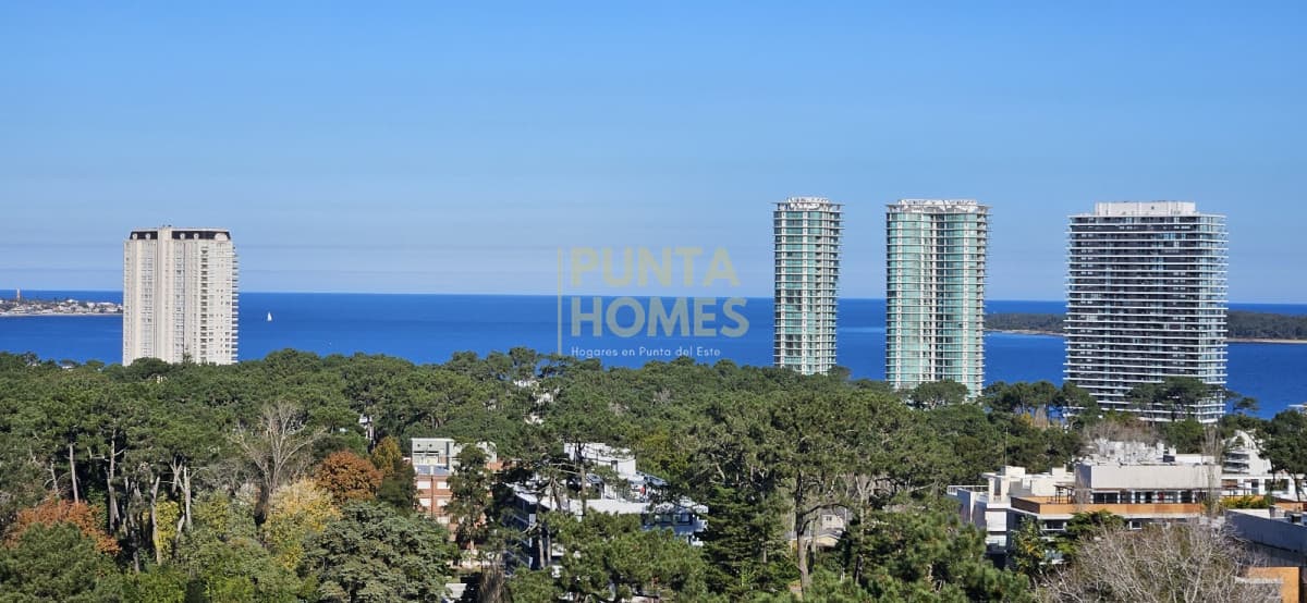 Punta Homes Inmobiliaria Apartamento ID.3836 - Venta apartamento en Punta del Este con amplia vista