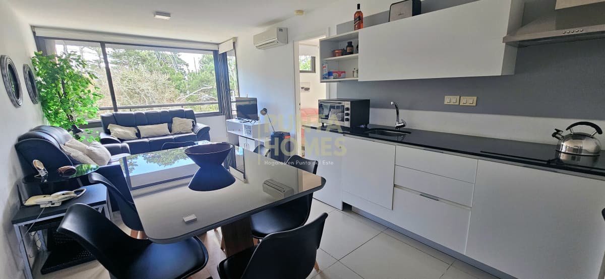 Punta Homes Inmobiliaria Apartamento ID.3897 - Alquiler anual Departamento de 1 dormitorio, San Rafael, Punta del Este.