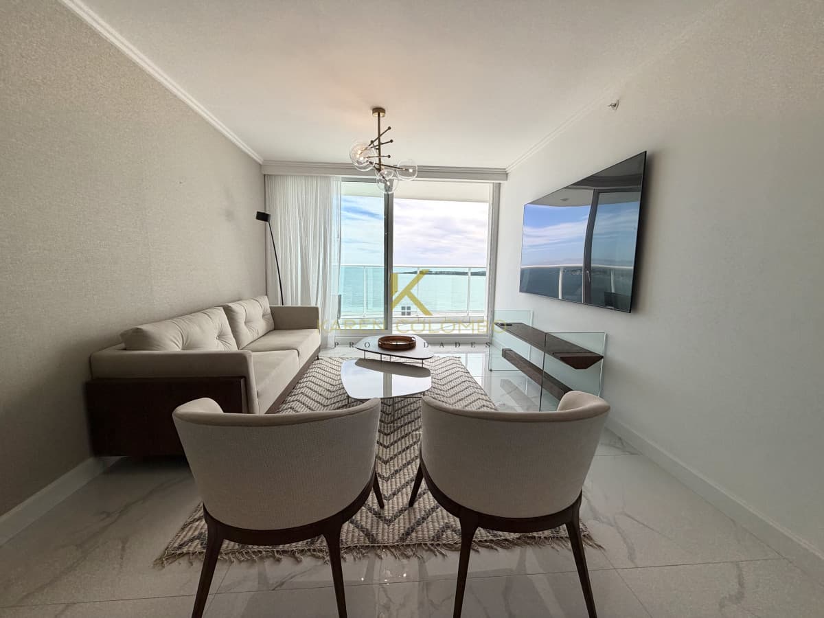 Apartamento en primera linea de playa Mansa, Alquiler temporal