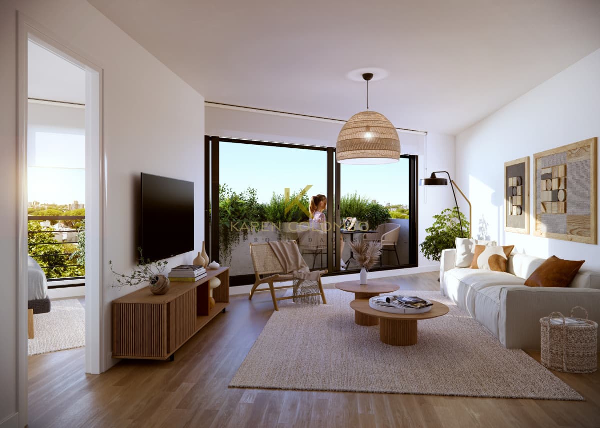 Venta apartamento 1 dormitorio Vía Garibaldi