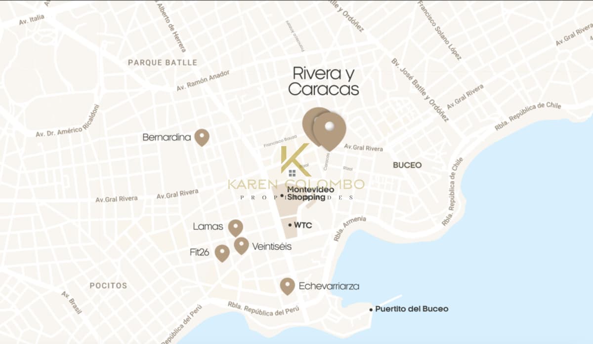 Apartamento en venta Buceo