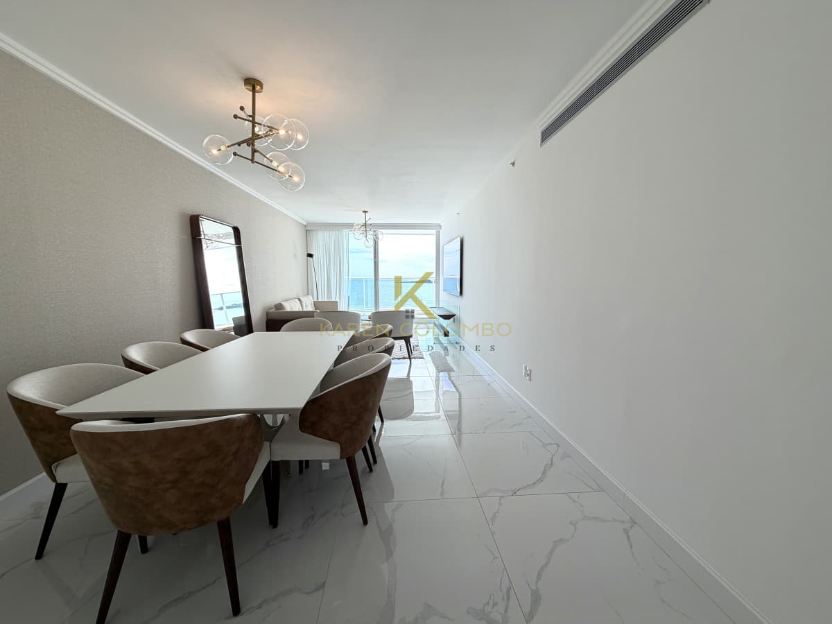 Apartamento en primera linea de playa Mansa, Alquiler temporal