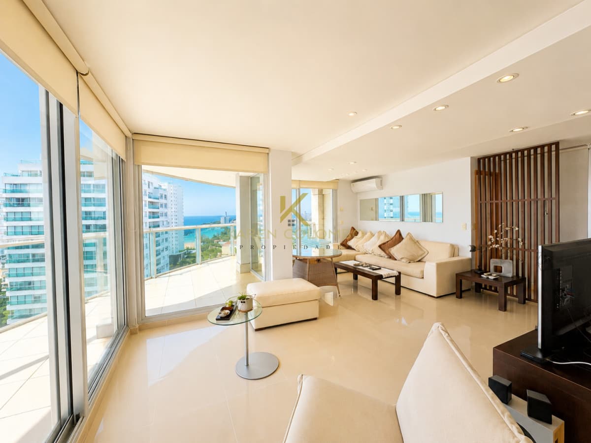 Espectacular Apartamento en Venta y en Alquiler de temporada -Primera linea Playa Mansa