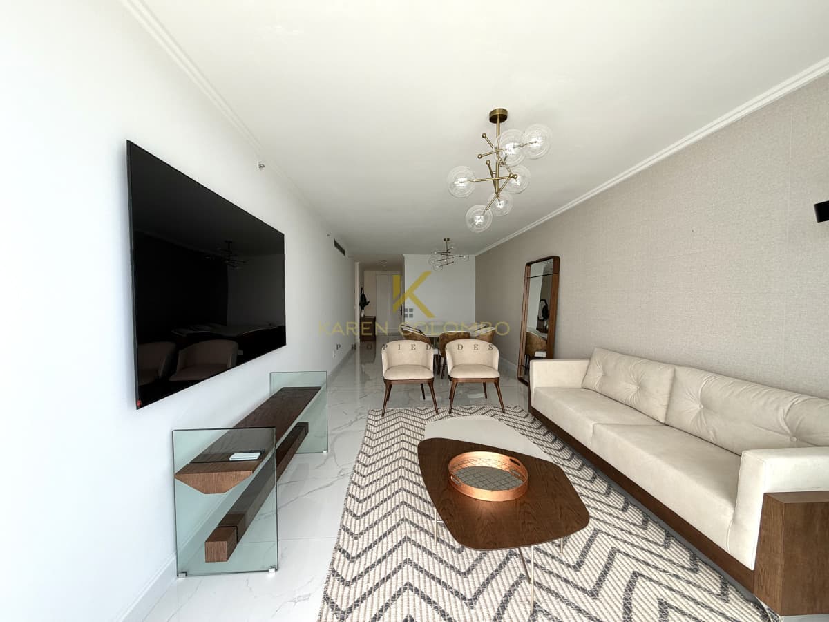 Apartamento en primera linea de playa Mansa, Alquiler temporal