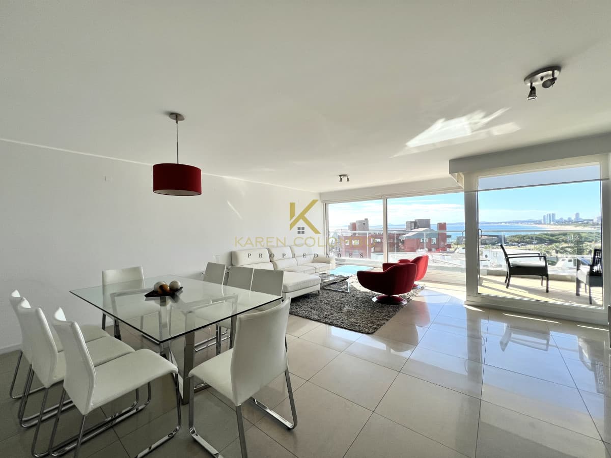 Apartamento en venta y alquiler anual playa Mansa, Punta del Este