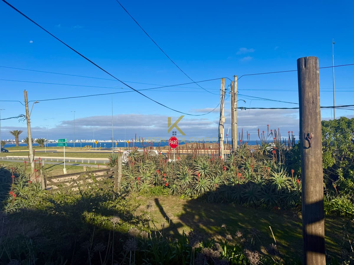 Terreno con mejoras primera linea parada 40 mansa
