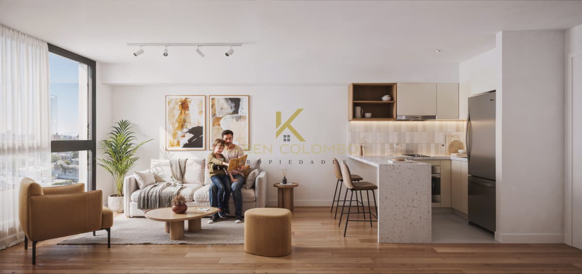 Apartamento en venta 1 dormitorio
