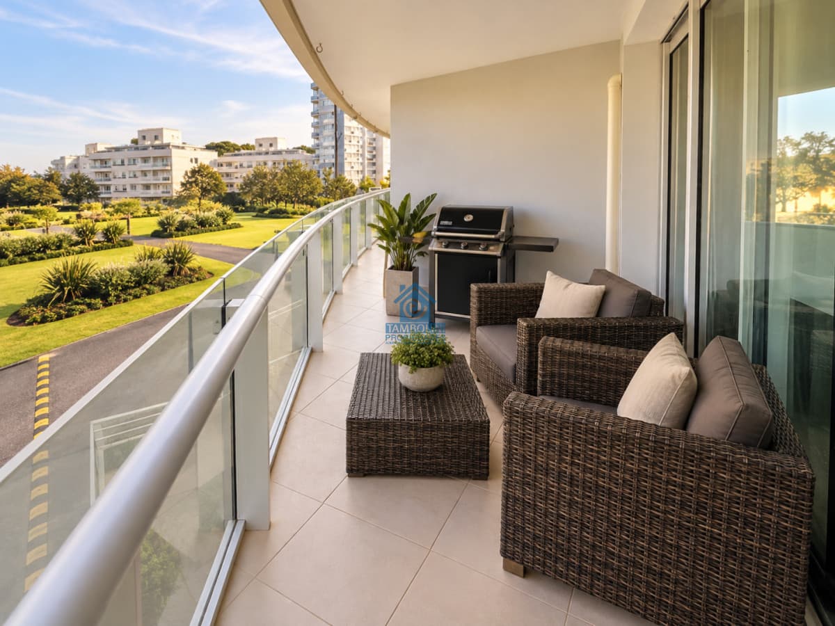 Alquiler anual torre de categoria -3 dormitorios en suite- Playa Mansa  -