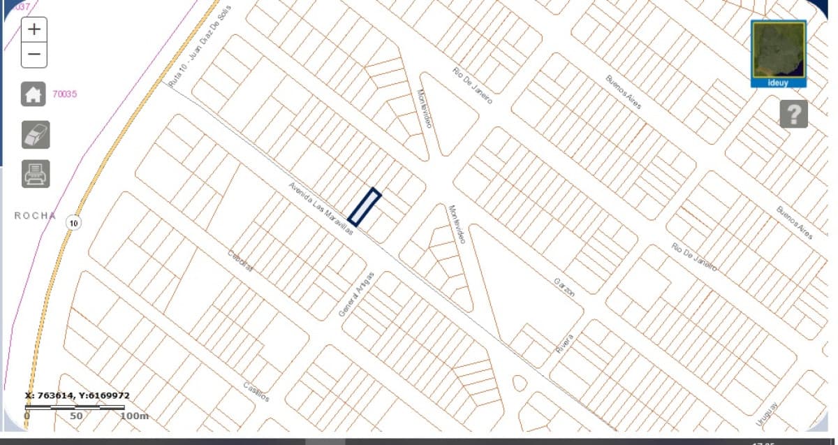 Terreno ID.2908 - Terreno en Venta en Punta Rubia, a pocas cuadras de la Playa
