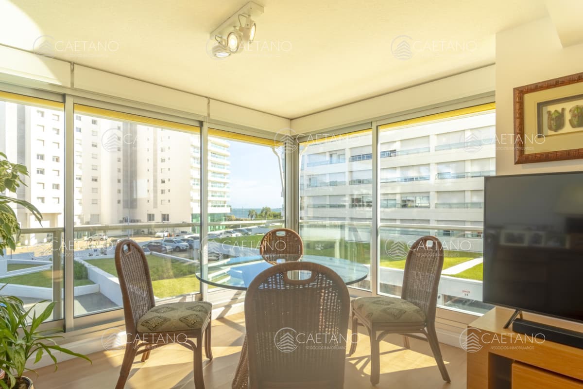 Apartamento en Punta del Este Mansa Torre Jefferson en Complejo Lincoln Center 1ra Línea de Mansa Excelentes Amenities