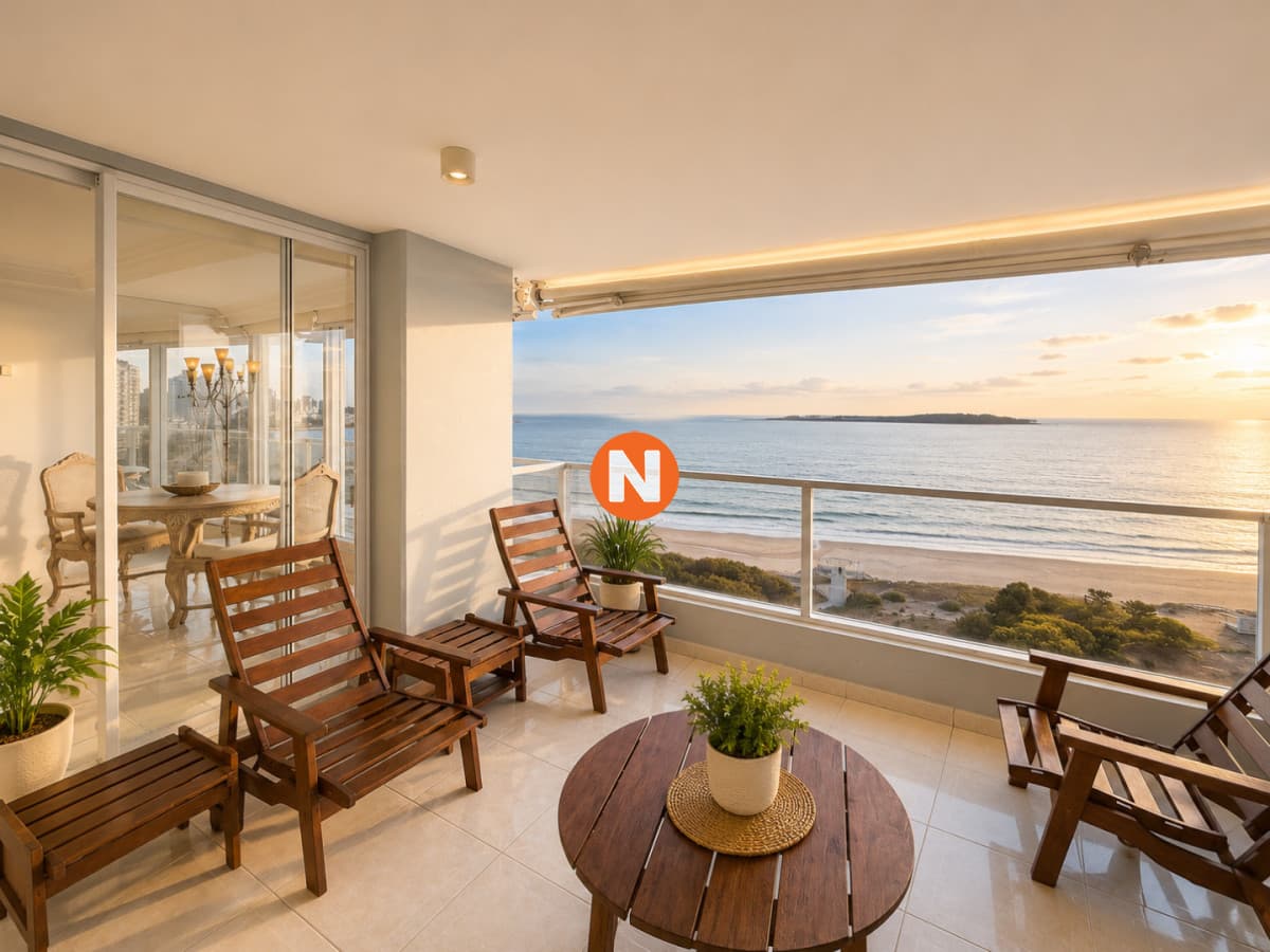 Amplio Apartamento de 3 dormitorios en Mansa, Punta del Este