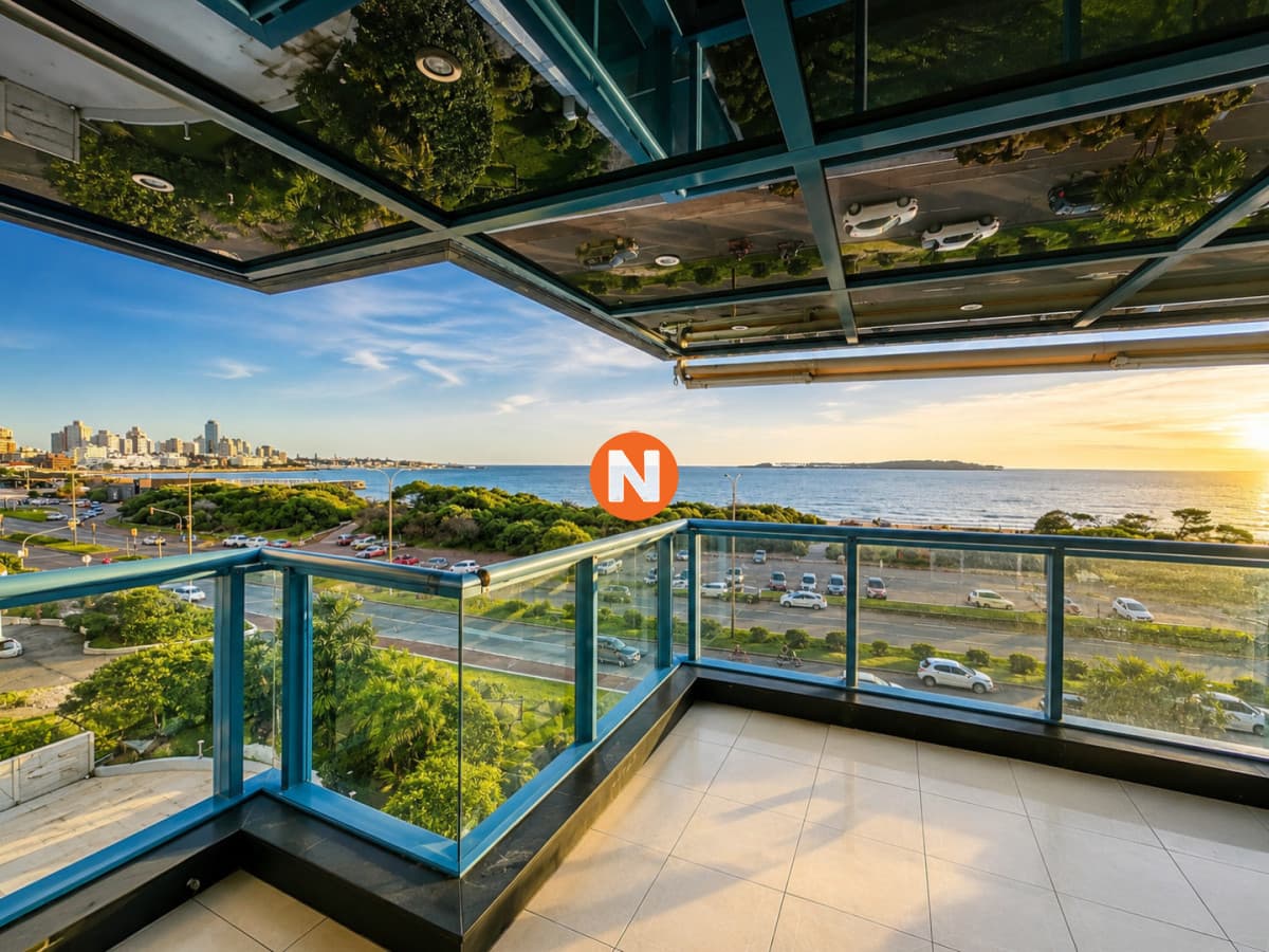 Amplio Apartamento de 3 dormitorios en Mansa, Punta del Este