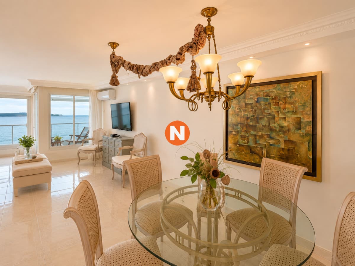 Amplio Apartamento de 3 dormitorios en Mansa, Punta del Este