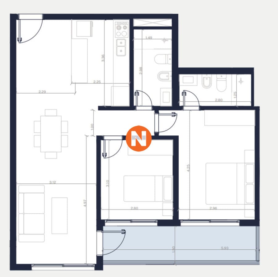 Apartamento Venta en Pozo Nostrum Roosevelt