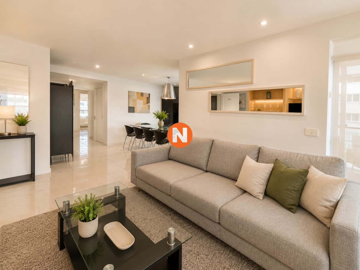 Amplio Apartamento de 3 dormitorios en Mansa, Punta del Este