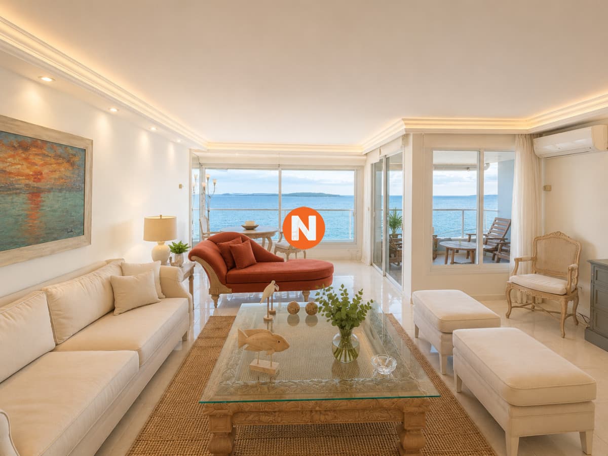 Amplio Apartamento de 3 dormitorios en Mansa, Punta del Este