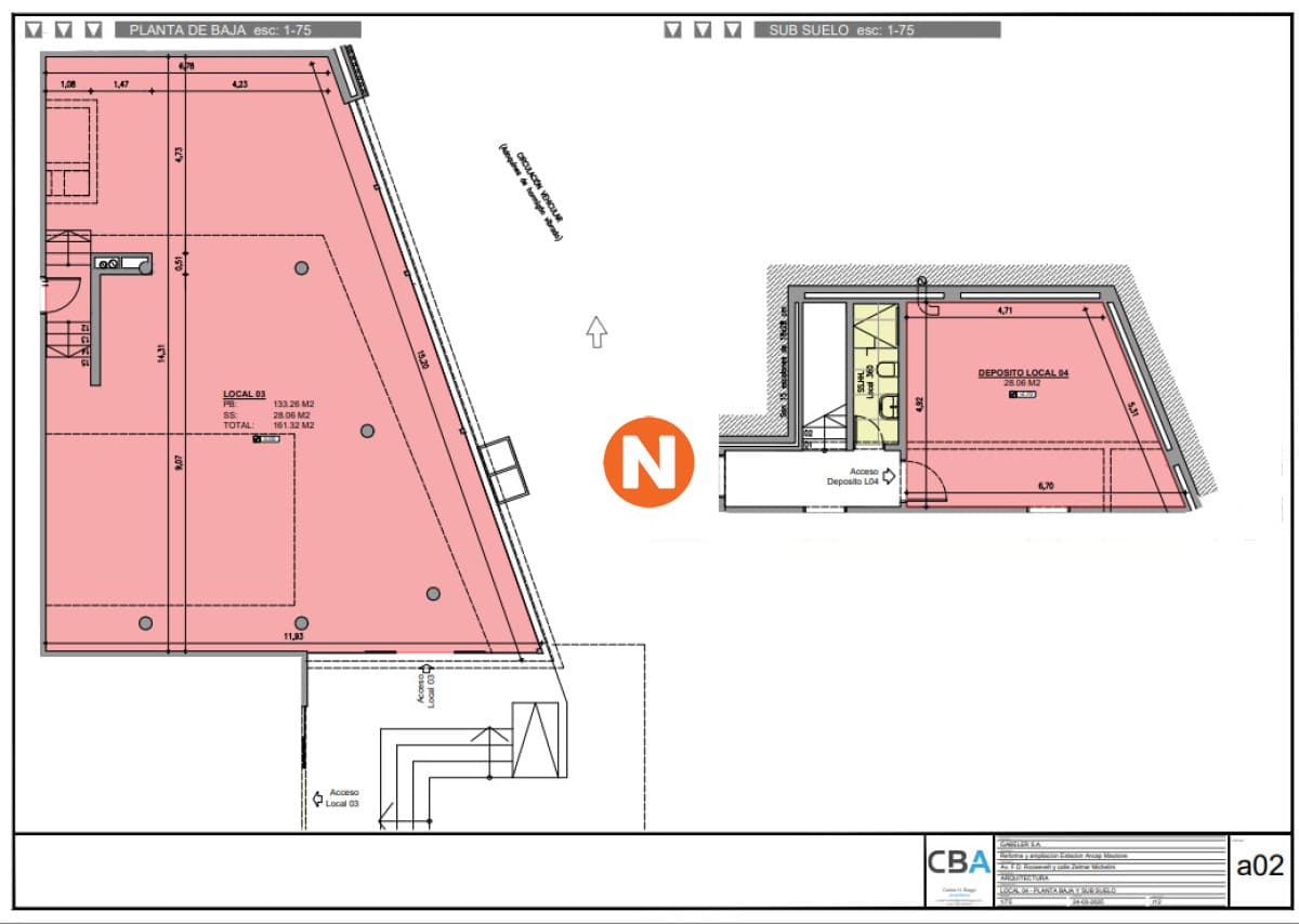 Local comercial en alquiler por Roosevelt