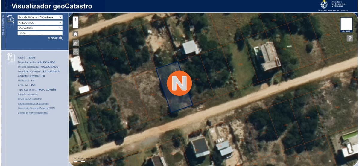 VENTA DE TERRENO EN JOSE IGNACIO LA JUANITA PUNTA DEL ESTE