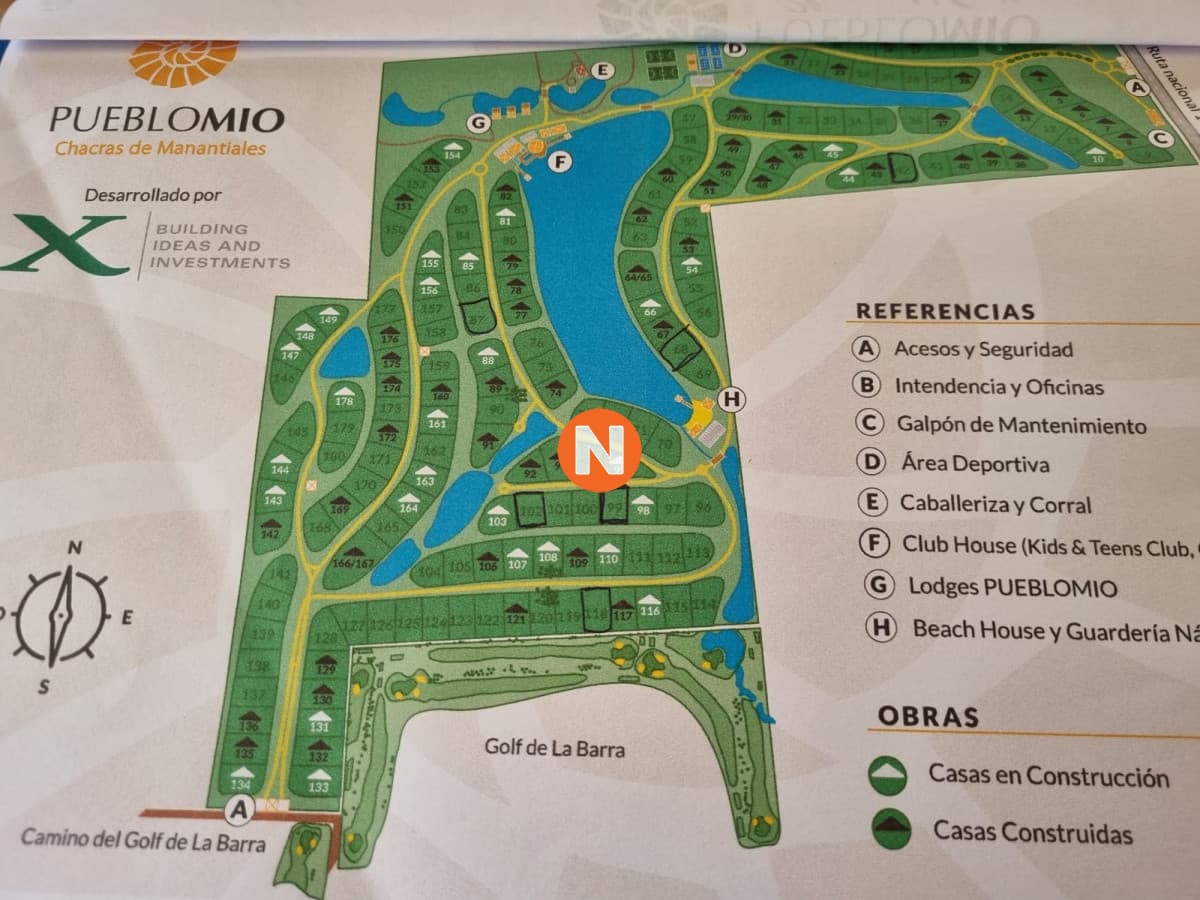VENTA DE LOTE EN PUEBLO MIO MANANTIALES PUNTA DEL ESTE
