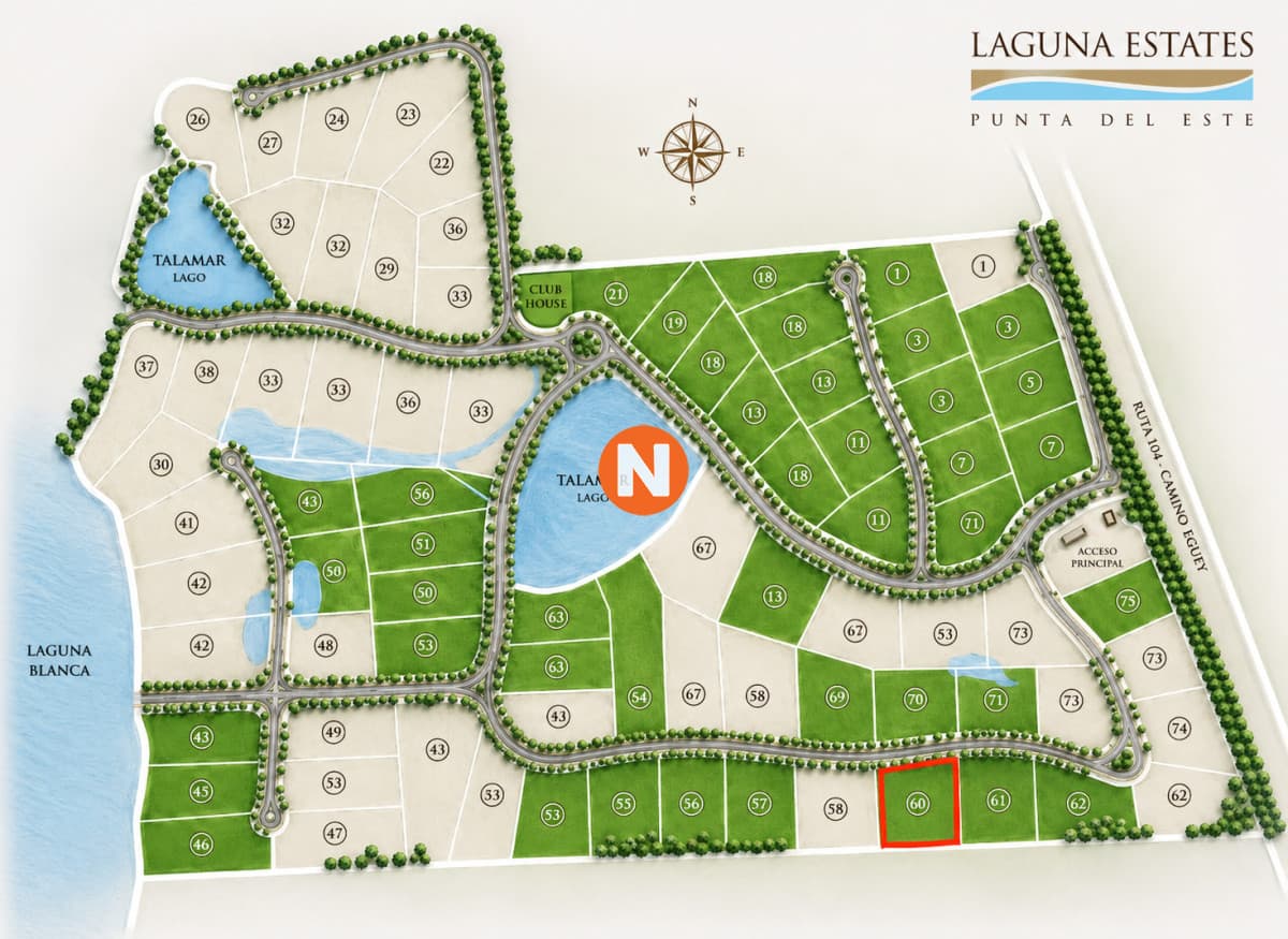Lote 60 en Laguna Estates - Manantiales