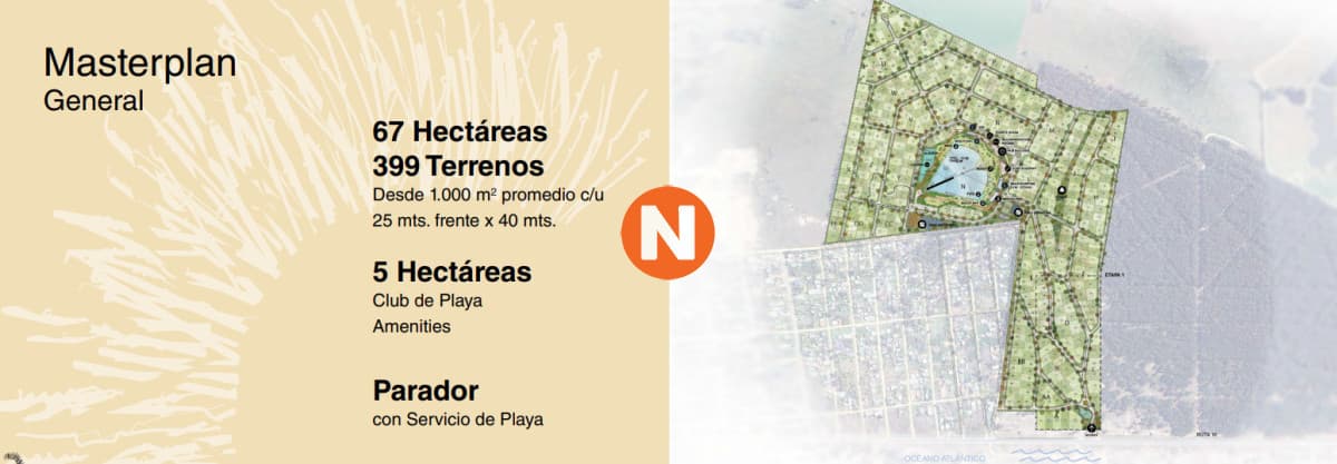 VENTA DE TERRENO EN BARRIO PRIVADO EL NIDO PUNTA DEL ESTE