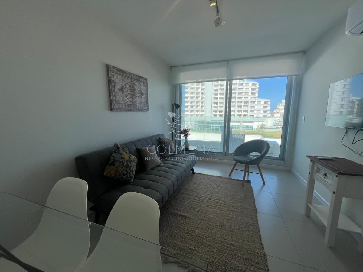 Apartamento en de 1 dormitorio Playa Mansa primera linea