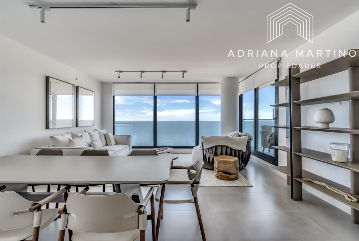 Apartamento de dos dormitorios en venta primera línea con garage