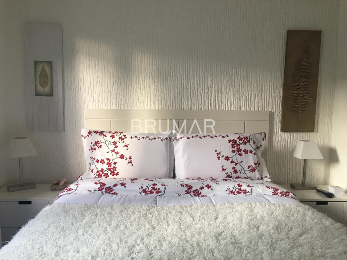 Venta departamento 2 dormitorios zona Roosevelt con estufa a leña y parrillero