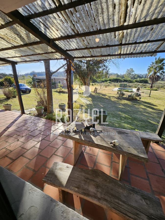 Chacra en alquiler anual 2,8ha. Casa , piscina , parrillero.  -