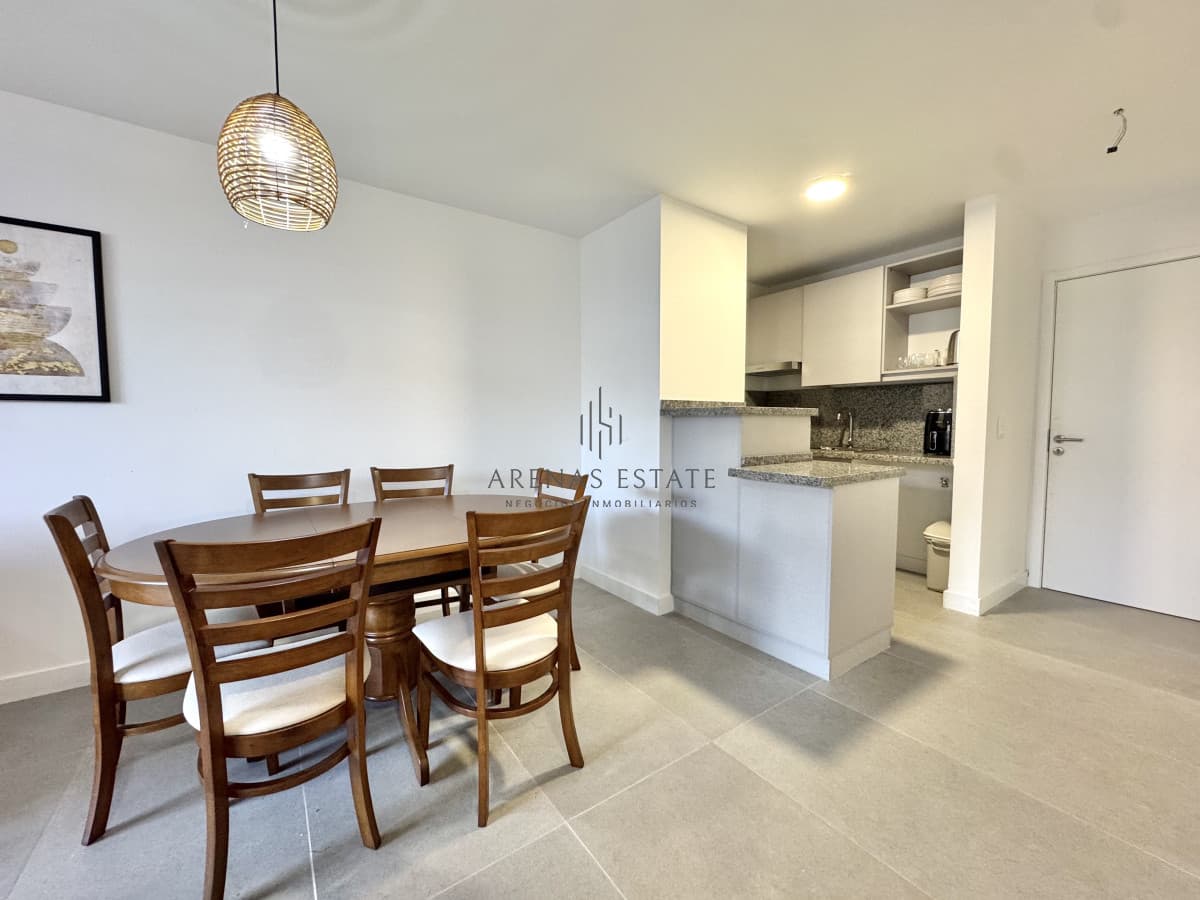 Apartamento ID.3897 - Departamento 1 dormitorio y medio en Torre Moderna, Punta del Este