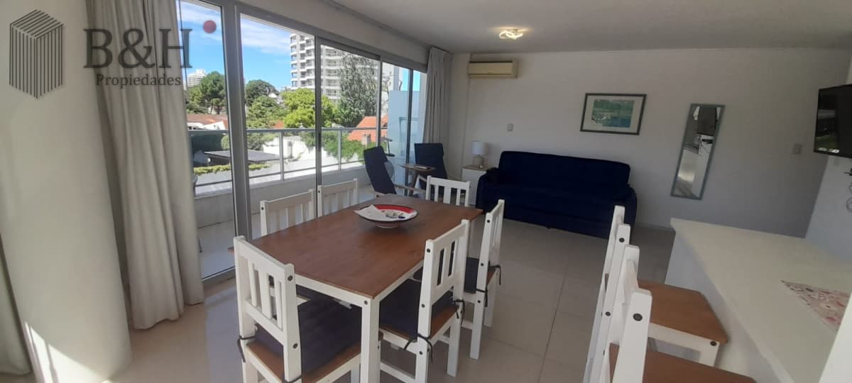 ALQUILER  INVERNAL DE APARTAMENTO DE 1 DORMITORIO Y UN BAÑOS, AYDI GRILL, PUNTA DEL ESTE