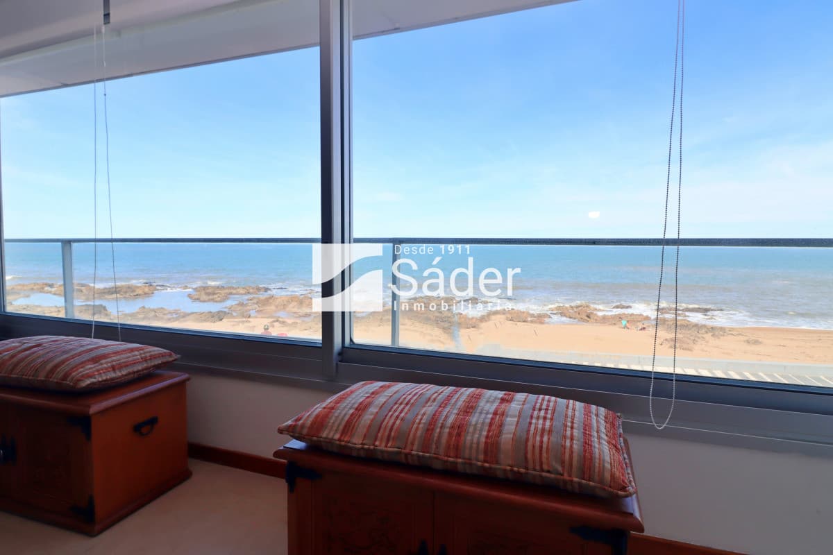 Apto. en alquiler de 3 dormitorios. Frente al mar  -