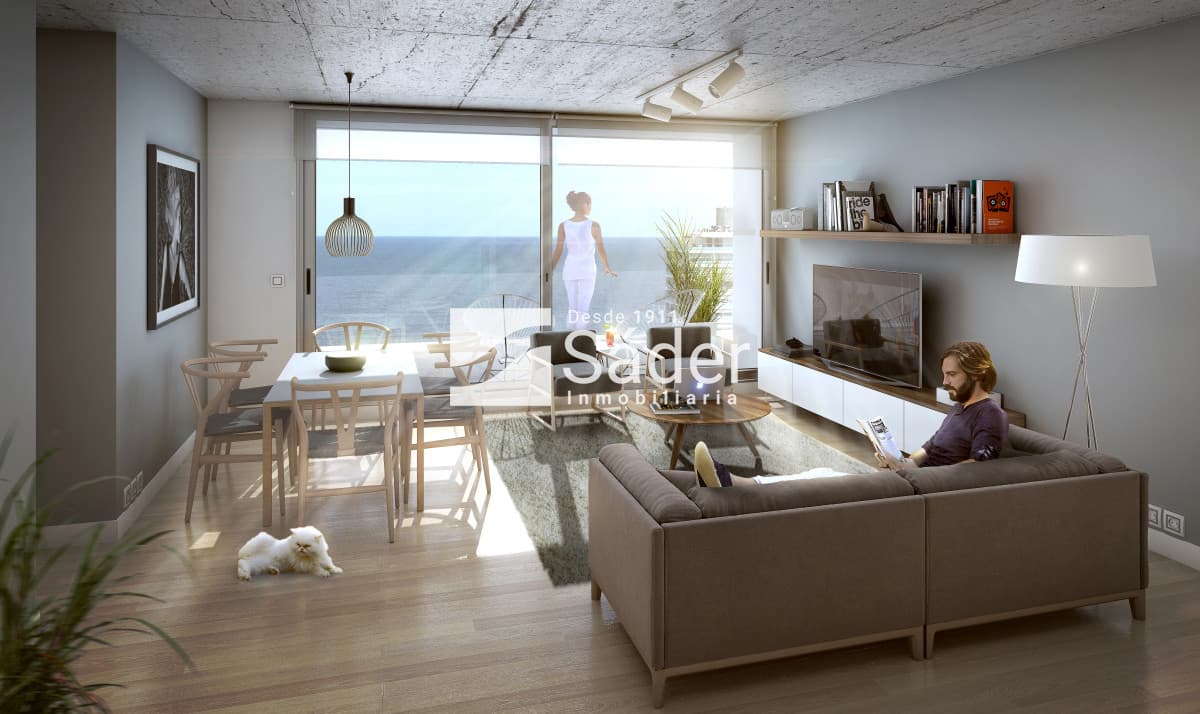 Apto 2 Dormitorios con Suite a Pasos de Playa Brava