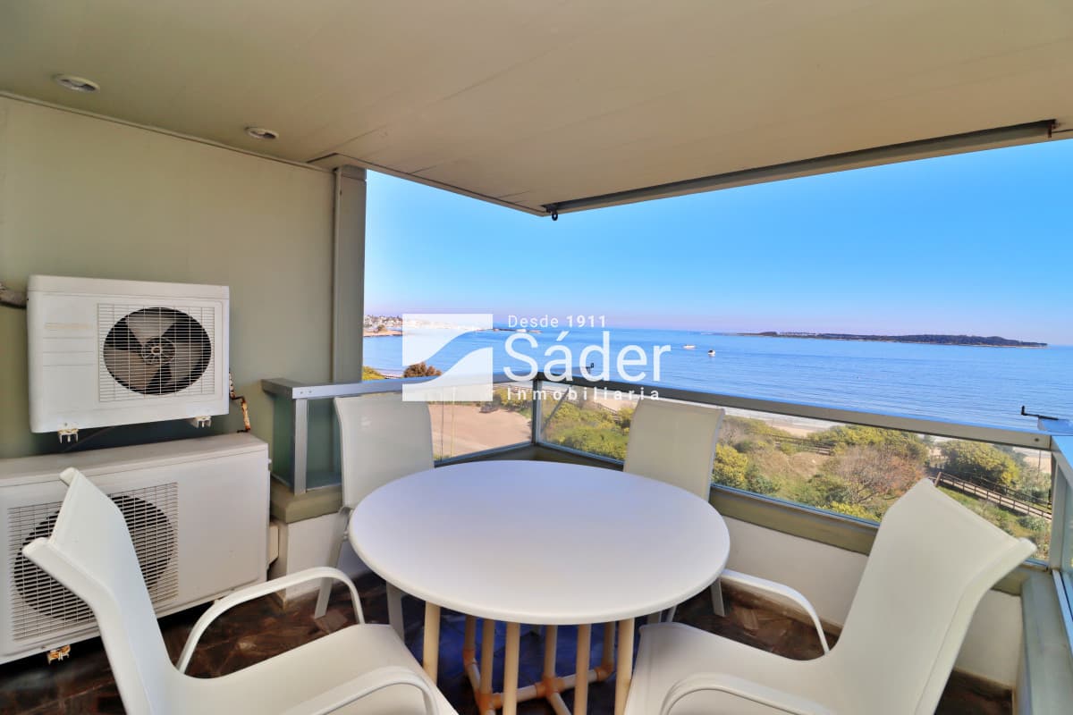 Apto 3 dorm. frente al mar. Parada 2  -