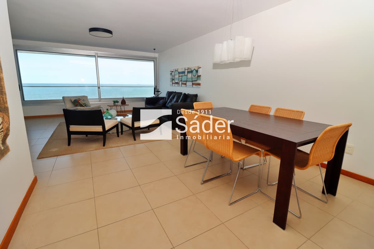 Apto 3 Dormitorios en alquiler, frente al mar   -