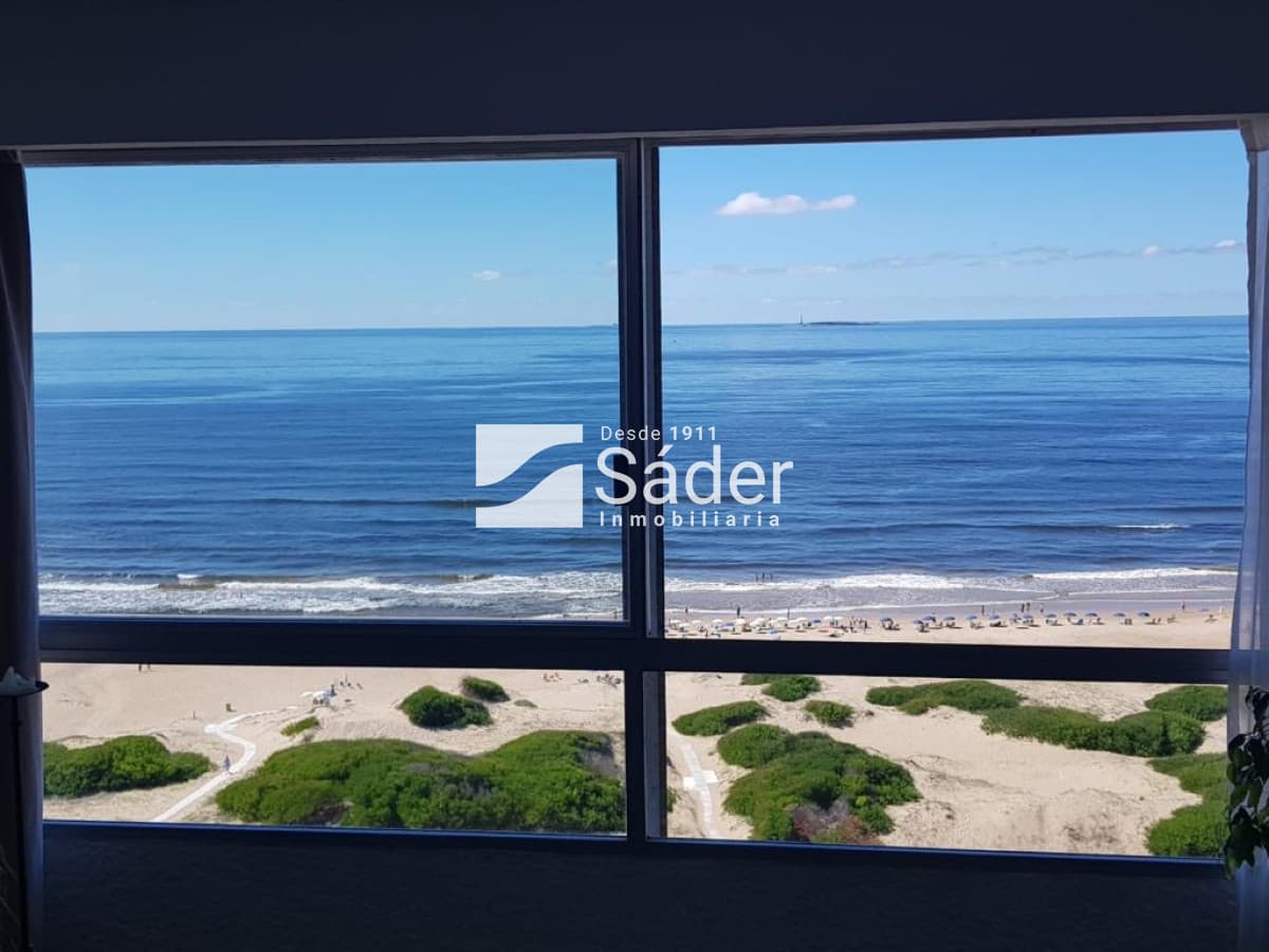 Apto 1 dormitorio frente al mar  -