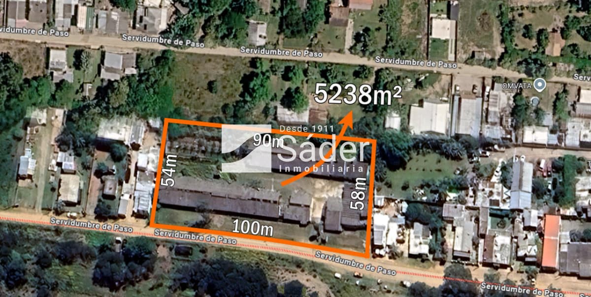 Terreno en venta con interesante potencial constructivo