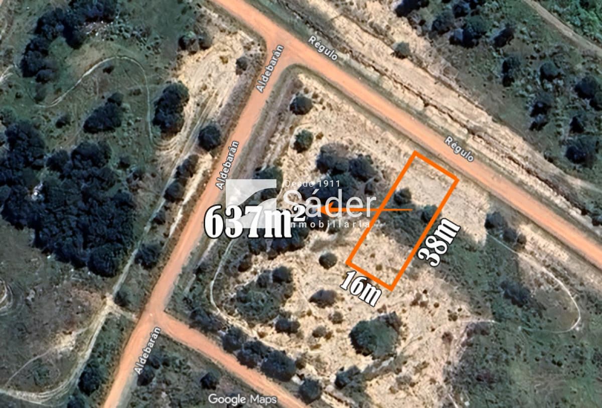 Lote de 637 m² en Sausalito, Maldonado