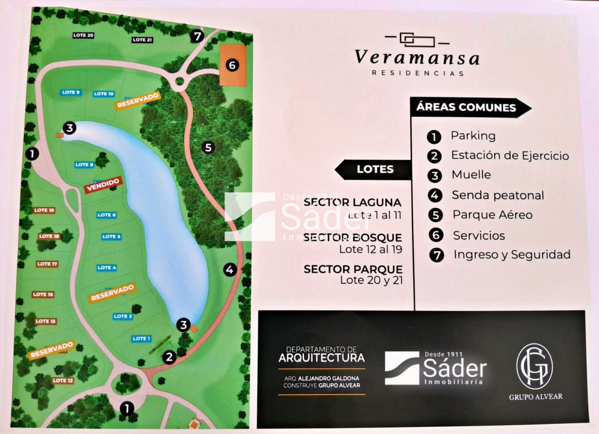 Lote 913m² en Veramansa