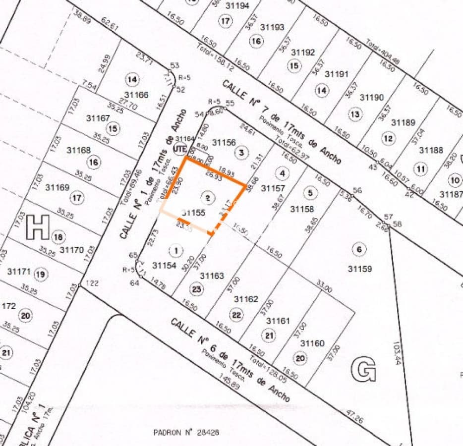 Terreno en venta 600m² en Sausalito. Apto para Vivienda, Locales u Oficinas.