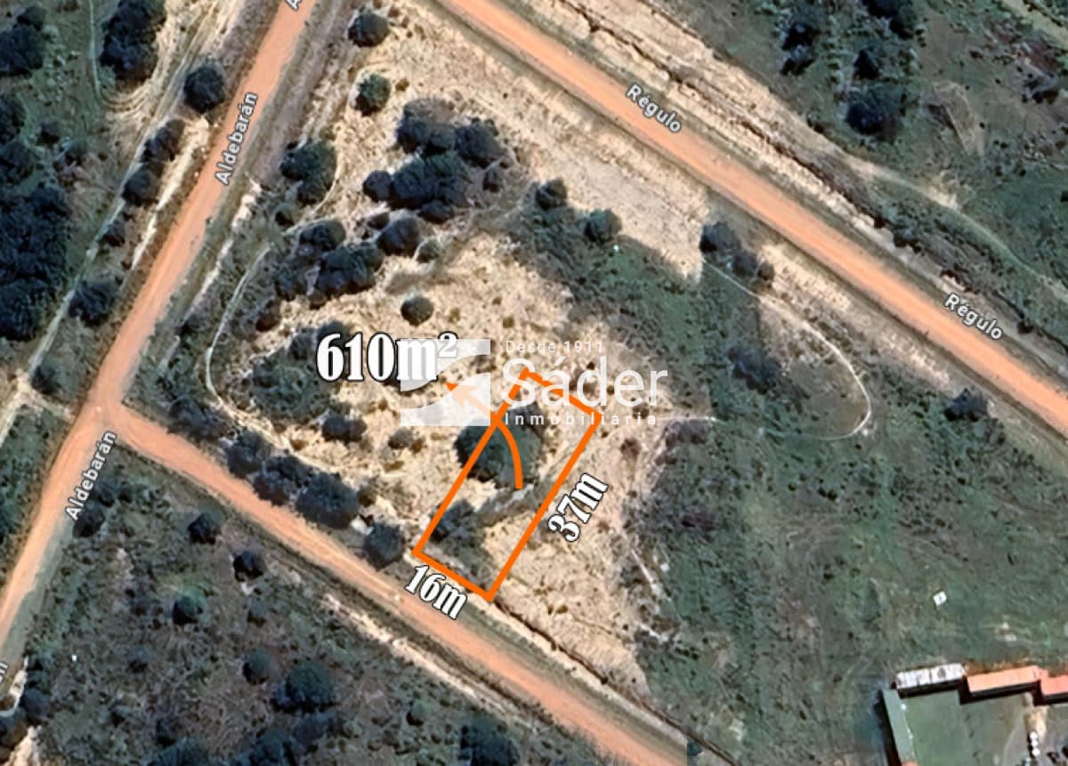 Terreno de 610m² en Sausalito, Maldonado